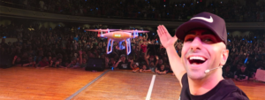 Drone vs. Crowd, Credit: YouTube